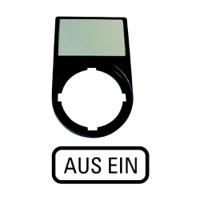 216490-m22s-st-d10 Eaton Label Mount for Use with M22 Series For Labeling, AUS EIN