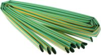 398-048 RS PRO Heat Shrink Tubing, Green/Yellow 19.1mm Sleeve Dia. x 1.2m Length 2:1 Ratio