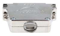fmk4g-k201-1731110065 FCT from Molex FMK Series Die Cast Zinc D Sub Backshell, 37 Way, Strain Relief