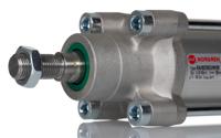 ra802063m80 Norgren Double Acting Cylinder - 63 mm Bore, 80 mm 75 mm Series, Double Acting Acting