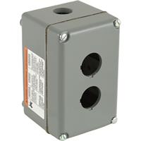 9001ky2 Schneider Electric Aluminium 9001K Control Station Enclosure - 2 Hole 30mm Diameter