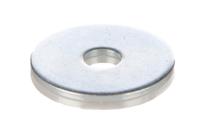 666-7766 RS PRO Bright Zinc Plated Steel Mudguard Washers, M6