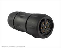 uts6gjc147s Souriau Sunbank by Eaton Circular Connector, 7 Contacts, Cable, Standard Connector, Socket, Female, IP68, IP69K, UTS