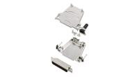 6355-0045-03 Encitech Connectors, 6355 Series D Sub Hoods For Use With For Cable