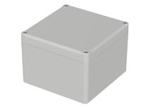 62227000-em-227 Bopla Euromas II Series Light Grey Polycarbonate Enclosure, IP65, Light Grey Lid, 122 x 120 x 87mm