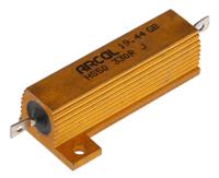 hs50-330r-j Arcol, 330Ω 50W Wire Wound Chassis Mount Resistor HS50 330R J ±5%