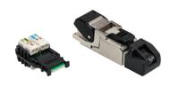 130047-8008 Molex 130047 Series Male RJ45 Connector, Cable Mount, Cat5e, Cat6a Straight 8P8C -Way