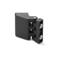 423011 Elesa PA Butt Hinge with a Fixed Pin, Screw Fixing, 66mm x 56mm x 27.5mm