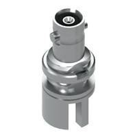 hdbnc-j-p-gn-st-em1 Samtec HDBNC Series, Plug Edge Mount BNC Connector, 75Ω, Edge Mount Termination, Straight Body