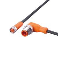 evc364 ifm electronic Male 1 way M12 to Female 1 way M8 Sensor Actuator Cable, 0.3 m