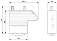 2761499 Phoenix Contact SUBCON 9/F-SH 9 Way Right Angle Cable Mount D-sub Connector Socket, 2.77mm Pitch