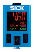 pac50-dgd Sick G 1/4 Female, M12 4-Pin Pressure Switch, 0bar to 10 bar