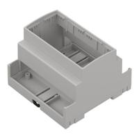 206-9057 RS PRO Modular Enclosure Enclosure Type, 89.4 x 89.9 x 65.2mm, ABS DIN Rail Enclosure