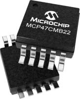 mcp47cmb22-eun Microchip, DAC 12-, 4.5sps, Serial (I2C), 10-Pin MSOP