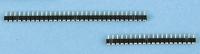 sib-132-s047-95 E-TEC SIB Series Straight Through Hole Mount PCB Socket, 32-Contact, 1-Row, 2.54mm Pitch, Solder Termination