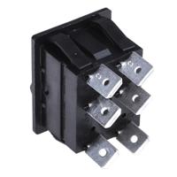 c1560alaab Arcolectric (Bulgin) Ltd DPDT, On-On Rocker Switch Panel Mount
