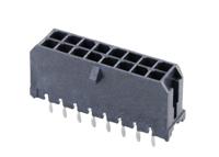 43045-1612 Molex Micro-Fit 3.0 Series Vertical Through Hole PCB Header, 16 Contact(s), 3 mm Pitch, 2 Row, Shrouded