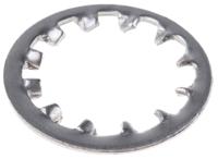 187-0658 RS PRO A2 304 Stainless Steel Internal Tooth Shakeproof Washer, M16, DIN 6797J