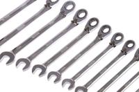 487-280 RS PRO 12-Piece Spanner Set, 8 → 19 mm, 8 → 19 mm, Chrome Vanadium Steel