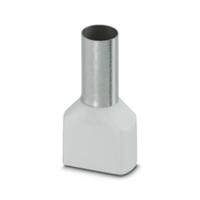 1213207 Phoenix Contact Insulated Ferrule, 16mm Pin Length, 8.5mm Pin Diameter, White