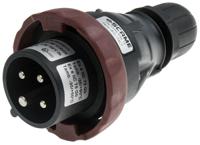 2191636 Scame IP66 Red Cable Mount 3P + E Power Connector Plug ATEX, IECEx, Rated At 16A, 380 → 415 V