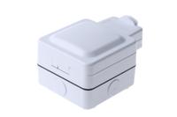 k56410whi MK Electric 13A 1 Gang Switched Fused Spur IP66