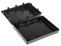 a0514009 OKW DeskCase 138 Series Black ABS Desktop Enclosure, Sloped Front, 190 x 138 x 54mm