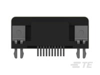 2311774-1 TE Connectivity 15 Way Right Angle PCB D-sub Connector Plug, 2.29mm Pitch, with Boardlocks