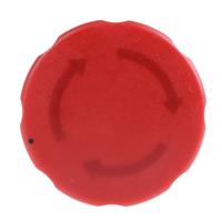 1sfa619550r1071-ce4t-10r-11 ABB 1SFA Series Twist Release Emergency Stop Push Button, Panel Mount, 22.5mm Cutout, 1 NO + 1 NC, IP66, IP67, IP69K