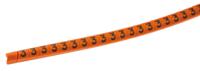 515-03948-hgdc2-5-3-pvc-og HellermannTyton Helagrip Slide On Cable Markers, Black on Orange, Pre-printed "3", 2 → 5mm Cable, 515-03948