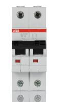 2cds272001r0101-s202m-d10 ABB System Pro M Compact S200M MCB, 2P, 10A Curve D, 400V AC, 125V DC, 10 kA Breaking Capacity