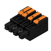 8000078344 Weidmüller, 7.5mm Pitch, OMNIMATE 4.0, 4 Way, , Pluggable Terminal Block, Hybrid Header, PCB Mount, Snap In