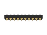 2454985-1 TE Connectivity 10 Way Surface Mount DIP Switch SPST, Extended Actuator