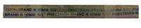80-604-050 Precision Brand Steel Rectangular Bar, 16mm W, 16mm H, 300mm L