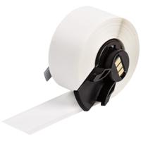 m6c-500-439 Brady B-439 Black on White Cable Labels, 12.70 mm Width, 12.7mm Label Width