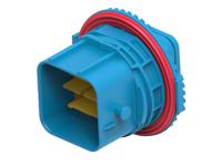 2-2366509-4 TE Connectivity, 2-2366509 Connector Housing Receptacle Blue Cable Mount 48 Way, Cable Termination