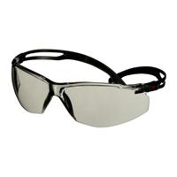 7100243995 3M SecureFit 500 Anti-Mist Safety Glasses, Grey PC Lens