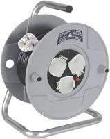 1698413001 brennenstuhl 50m 3 Socket Type G - British Cable Reel Open Reel, 240 V, IP20