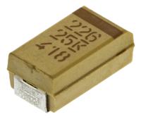 t491c226k025at KEMET 22μF MnO2 Tantalum Capacitor 25V dc, T491 Series