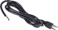 731-6204 RS PRO Unterminated Straight Type B US Plug Plug Power Cord, 2m