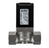 047730 Burkert Solenoid Valve , 2 Port, NC 1/2 in, 240 V ac, 1/2 in