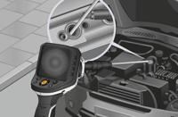 092948a Laserliner 092.948A 4mm probe Inspection Camera Kit, 400mm Probe Length, 320 X 240pixels Resolution, LED Illumination