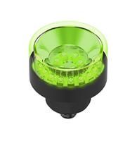 k50bcls1xyxpq Banner K50BCL Series Yellow Strobe Beacon, 12 → 30 V dc, Base Mount, LED Bulb