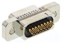 m8351301-bn Glenair M83513 15 Way Cable Mount D-sub Connector Plug