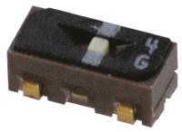 cjs-1200a Nidec Components PCB Slide Switch SPDT 100 mA @ 6 V dc Slide