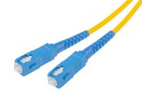 536-8171 RS PRO SC to SC Simplex Single Mode OS1 Fibre Optic Cable, 9/125μm, Yellow, 5m