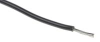 872-4527 RS PRO Black 0.33mm² Hook Up Wire, 22 AWG, 7/0.12 mm, 100m, MPPE Insulation
