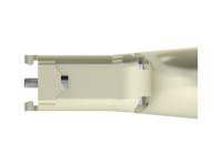 5748676-4 TE Connectivity AMPLIMITE Series Zinc D Sub Backshell, 37 Way