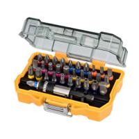 dt7969-qz DeWALT Screwdriver Bit 32 Pieces, Hexagon, Phillips, Pozidriv, Torx