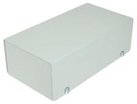 cuabox003 CAMDENBOSS Grey Aluminium Enclosure, Grey Lid, 75 x 40 x 35mm